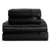 Satin Sheet Set, Black