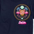 thumbnail image 3 of Barbie the Movie - Barbie Crest Full Color -  Men's Short Sleeve Graphic T- Shirt, 3 of 5