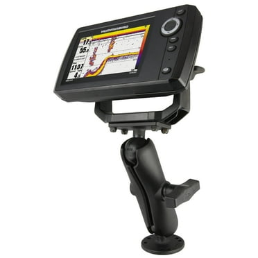 RAM Mounts Drill-Down Double Ball Mount for Humminbird Helix 5 - Medium