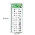 thumbnail image 3 of Moonsky Multiplication Flash Cards Math Flashcards With 2 Pens, 0-12 Multiplication Chart Times Table Flashcards For 1st To 3rd Grades Multiplication Game Blue, 3 of 4