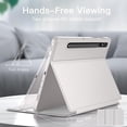 thumbnail image 3 of JETech Case for Samsung Galaxy Tab S8 2022/S7 2020 11-Inch with S Pen Holder, Slim Folio Stand Protective Tablet Cover, Multi-Angle Viewing (Silver), 3 of 6
