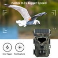 thumbnail image 5 of FNYOXU Outdoor Scientific Research Hunting Camera Solar Panel Infrared Night Vision Surveillance Camera 20MP HD Fish Pond Forest Farm AntiTheft Camera IP65, 5 of 9