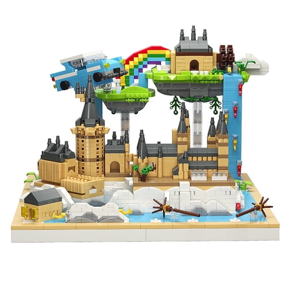 SALYWEE Magical School Building Block Set - 3000 pcs, STEM Educational Toy for Kids Ages 8 , Creative Gift for Boys & Girls