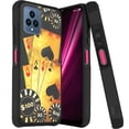thumbnail image 2 of For Revvl 6X 5G (T-Mobile) Graphic Design Pattern Hard PC TPU Tough Strong Hybrid Shockproof Armor Frame Cover ,Xpm Phone Case [ Poker ], 2 of 7