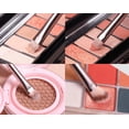 thumbnail image 3 of Kit sintético de 18 piezas para base, polvos, corrector, sombras de ojos y rubor con estuche negro Juego de brochas de maquillaje Champagne Gold, 3 of 5