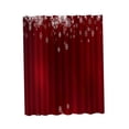thumbnail image 4 of Cortina de ducha navideña de 70 x 78 pulgadas, decoración navideña para celebración de año Nuevo, accesorio multiusos con 12 ganchos para cortina de Estilo A, 4 of 9