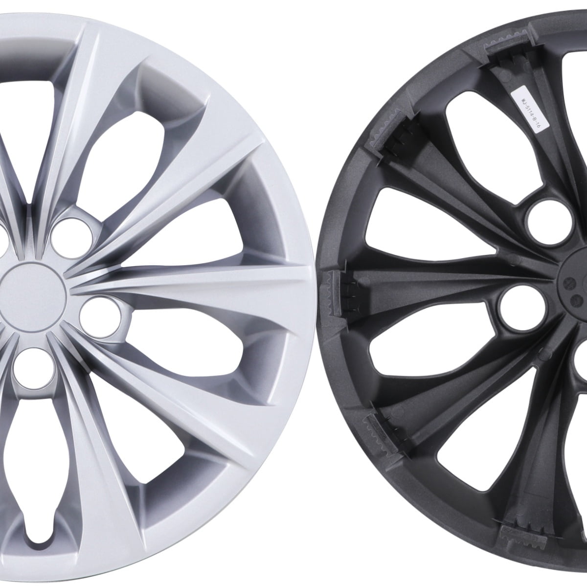 1 Piece 16" Hubcap Wheel Rims Cover Fit for 2015-2017 Toyota Camry /2015-2017 Toyota Camry Hybrid Compatible with Steel Wheels Snap on Installation(16-inch,Lacquer)