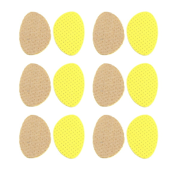 Tersarium 6 Pair of Half Insoles Comfortable Latex Inserts Front Insole Breathable Shoe Pad Cushion