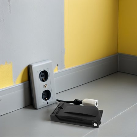 OUNONA Black Weatherproof Receptacle Cover Outdoor Protective Electrical Socket Housing