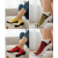 thumbnail image 2 of Colorfut Women's 20 Pairs Colorful Patterned Low Cut/No Show Socks WL39-AB, 2 of 6
