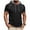 Black, variant on Yertdoel Hoodies for Men, Solid Color Short Sleeve Drawstring Hooded Sweatshirt Soft Loose Breathable Outdoor Workout Walking Summer Casual Tops