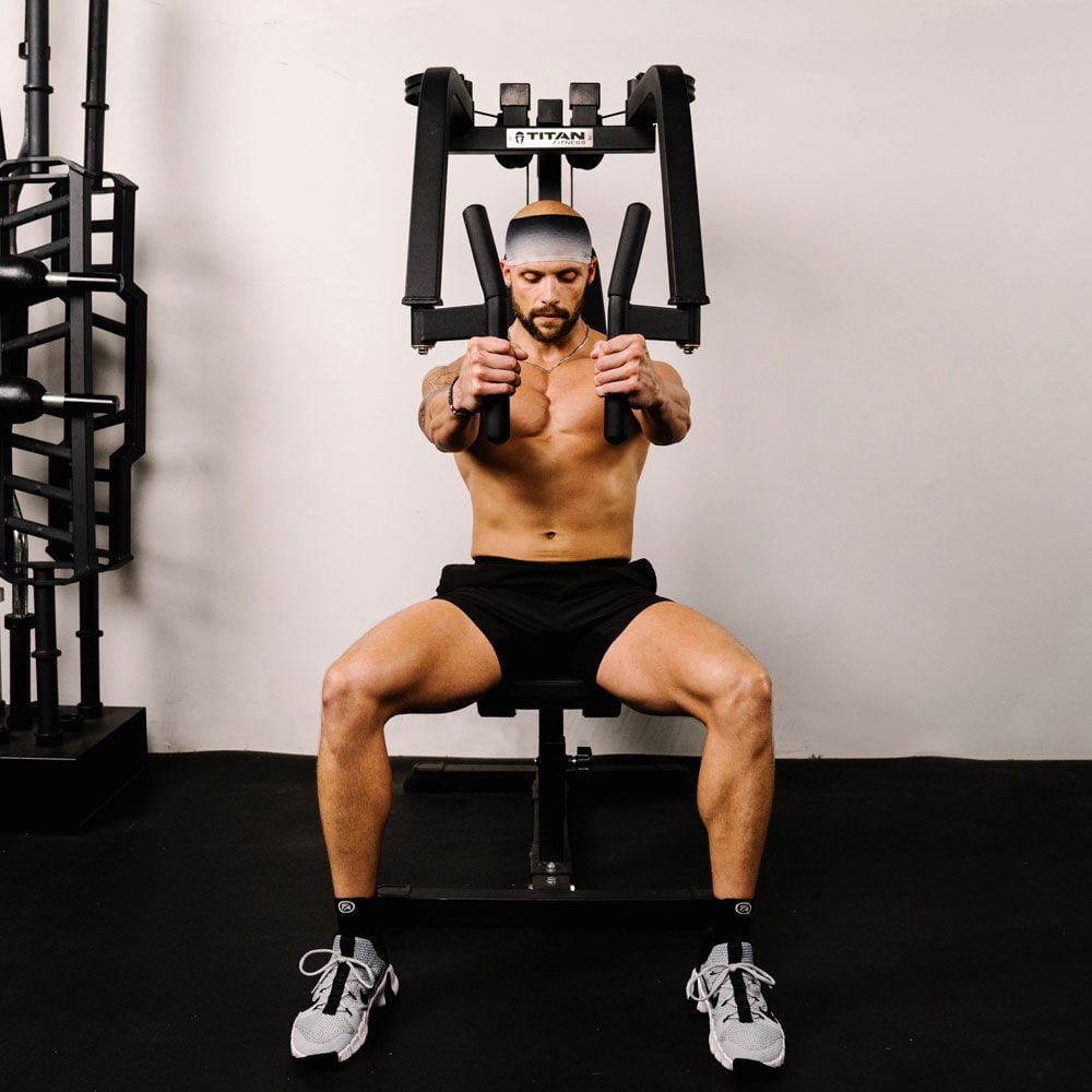 Titan Fitness Plate Loaded Upper Body Specialty Machine Chest Back and Shoulder Trainer in Nepal at NPR 96983 Rating 5