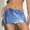 Blue, variant on Uinagy Women's Metallic Sequin Mini Skirt