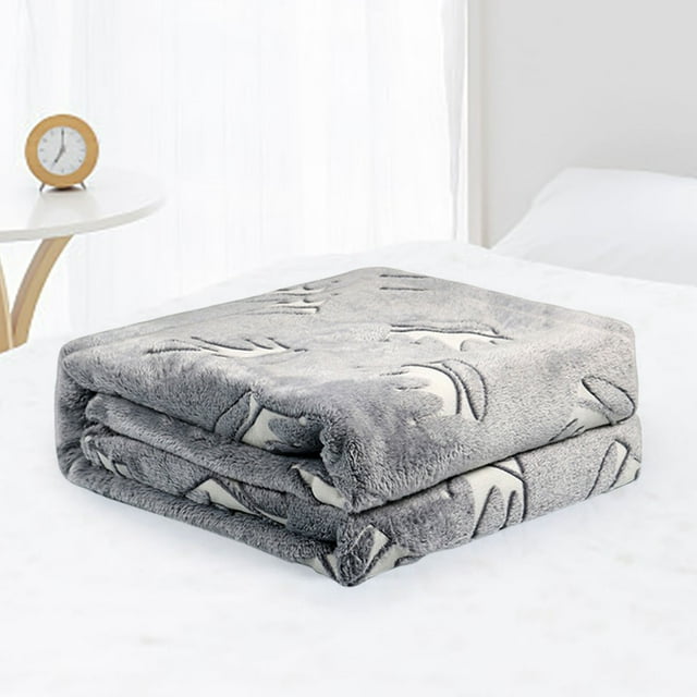 Decoración del hogar, decoración de habitaciones, decoración de paredes. Manta oscura para regalos de cumpleaños únicos para niñas, niños y adolescentes. Manta suave, acogedora, cálida y difusa. Manta