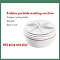 thumbnail image 3 of WDOplteas Lavadora Giratoria Mini Lavadora Ultrasónica Turbo para Viajes (con Interruptor), 3 of 5