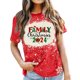 thumbnail image 2 of Navidad Tops de Mujer, Cuello Redondo Camiseta de Manga Corta con Estampado de Vacaciones, Blusa de Moda Casual, 2 of 4