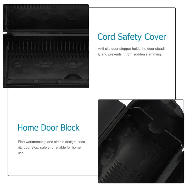 1Pc Waterproof Cable Junction Box Outdoor Extension Cord Cover Protector  (Black) 