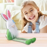 Plush toy Easter Long-legged Rabbit Carrot Dwarf Doll El-f Doll Ornament Decoration Supplies Plush Toy