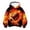6 Black, variant on Gyujnb Youth Hoodie Sports Ball Print Cool Warm Versatile Pullover for Daily Sports Outings (Baby, Big Boys),13-14 Years