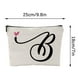 thumbnail image 2 of Bolsa de maquillaje You Send Love: estuche organizador de artículos de tocador de viaje con cierre de cremallera, ideal para guardar cosméticos para mujeres y amigas, regalo perfecto para viajes y, 2 of 5