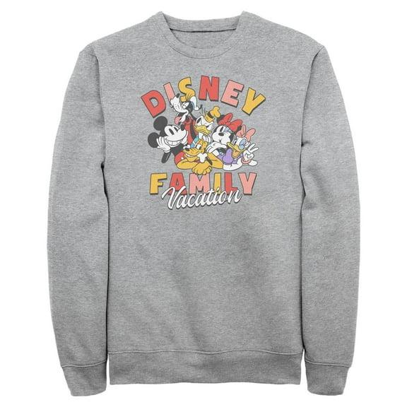 Mens Mickey & Friends Family Vacation Sweatshirt