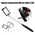 thumbnail image 2 of 5Pcs Outil Magnétique Pick-Up Ensemble Télescopique Pick-Up Bâtons 360 Pivotant Inspection Miroir Lampe Torche Magnétique, 2 of 9