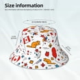 thumbnail image 5 of Kdxio Reflective Bucket Hat - Canada Day Print Bucket Hat for Men,Women, 5 of 9