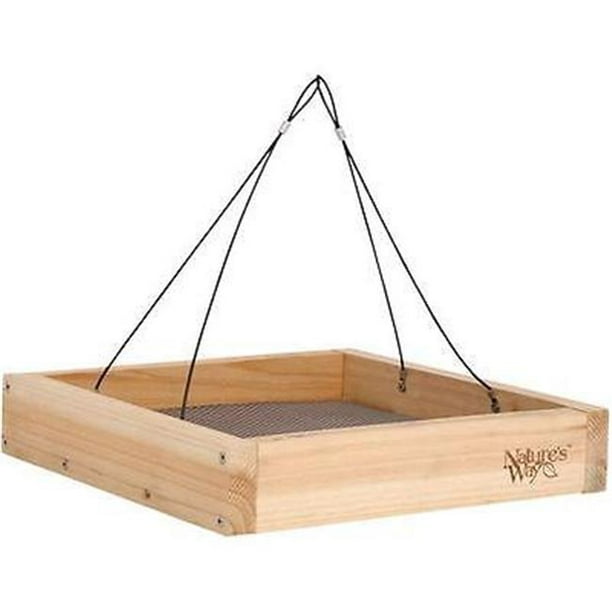 Tray Bird Feeder Cedar Tray Bird Feeder Cedar