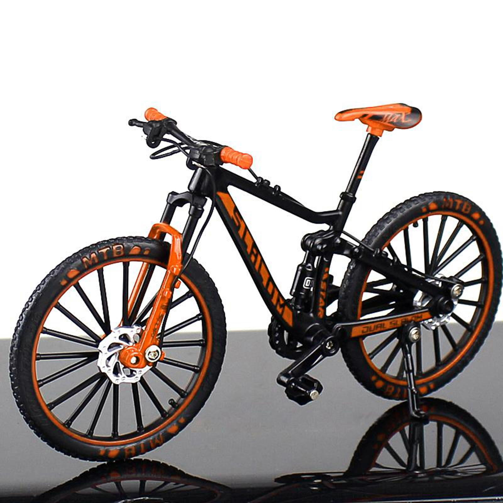 Xuanheng Mini Model Mountain Bike Finger Room Orange Orange