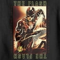 thumbnail image 2 of Boy's The Flash Running Through Time  Pull Over Hoodie Black Large, 2 of 4