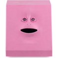 thumbnail image 4 of Novedad Cara Piggy Bank Coin Comiendo Niños Ahorro Caja de Colección de Dinero (rosa), 4 of 5