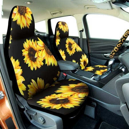 8 Pieces Sunflower Car Accessories Set 7 Seat Covers And Steering Wheel Cover For Auto Decoration Canada - Sunflower Car Seat Cover And Steering Wheel 8 Pieces Sunflower Car Accessories Set 7 Seat Covers And Steering Wheel Cover For Auto Decoration Canada - Sunflower Car Seat Cover And Steering Wheel