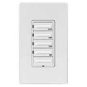 Leviton 001-LTB30-1LZ 30 Minute White, Ivory, And Light Almond Interchangeable Decora Electronic Timer Switch
