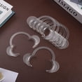 thumbnail image 2 of 12 Pieces Opener (Size 118*90*20mm), Clear C-Shaped Dental Tool, Chin Retractor Device for Mouthguard Challenge Games, 2 of 5