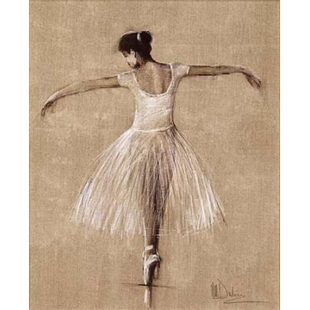 Bourees I Poster Print by Mary Dulon, 12 x 12 - Small