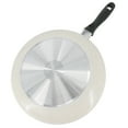 thumbnail image 4 of Oster Clairborne 12 Inch Round Nonstick Aluminum Frying Pan in Linen, 4 of 5