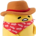 thumbnail image 2 of Large Official GUND Western Lazy Egg Gudetama Cowboy Stuffed Animal Plush, 9", 2 of 4