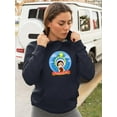 thumbnail image 2 of Happy Assumption Of Mary. Hoodie Women -Image by Shutterstock, Female Large, 2 of 4