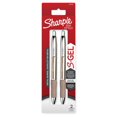 thumbnail image 1 of Sharpie S-Gel, Sleek Metal Barrel, Medium Point (0.7mm), Black Ink, 2 Count, 1 of 6