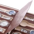 thumbnail image 3 of Coofit Watch Box Portable Multipurpose Zipper Closure Watch Organizer Watch Travel Case, 3 of 10