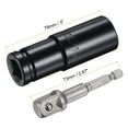 thumbnail image 2 of Unique Bargains Socket Accessory Set, 21mm Deep Socket 1/4' Hex Shank Impact Adapter with 1/2' Drive, 2 of 5