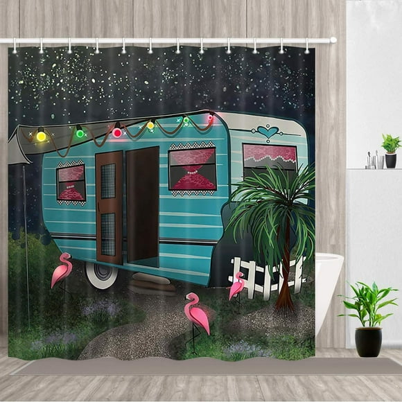 Travel Trailer Shower Curtain