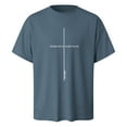 thumbnail image 4 of SLdy Christian Shirts for Men Oversized Tshirts for Men God Faith Religious Tshirt, Navy XXL, 4 of 7