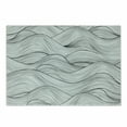thumbnail image 1 of Dark Grey Cutting Board, Abstract Geometric Waves Ocean Sea Inspired Monochrome Design, Decorative Tempered Glass Cutting and Serving Board, Small Size, Charcoal Grey White, by Ambesonne, 1 of 1