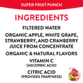 thumbnail image 7 of (4 pack) Honest Kids Organic Super Fruit Punch Juice, 6.75 fl oz, 8 Pouches, 7 of 7