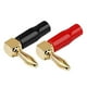 thumbnail image 2 of Conector de altavoz Goyacer, conectores tipo banana de 4 mm, 90°, 6 pares, 2 of 6