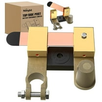 Nilight Top & Side Post Battery Master Switch 12V 24V 250A Adjustable Knife Blade Power Cut Off Isolator for Car Truck Boat RV