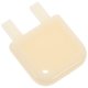 thumbnail image 1 of Caja de pañuelos con llave, dispensador de papel higiénico, cajas de interruptores, rollo de toalla comercial, plástico blanco, 1 of 6
