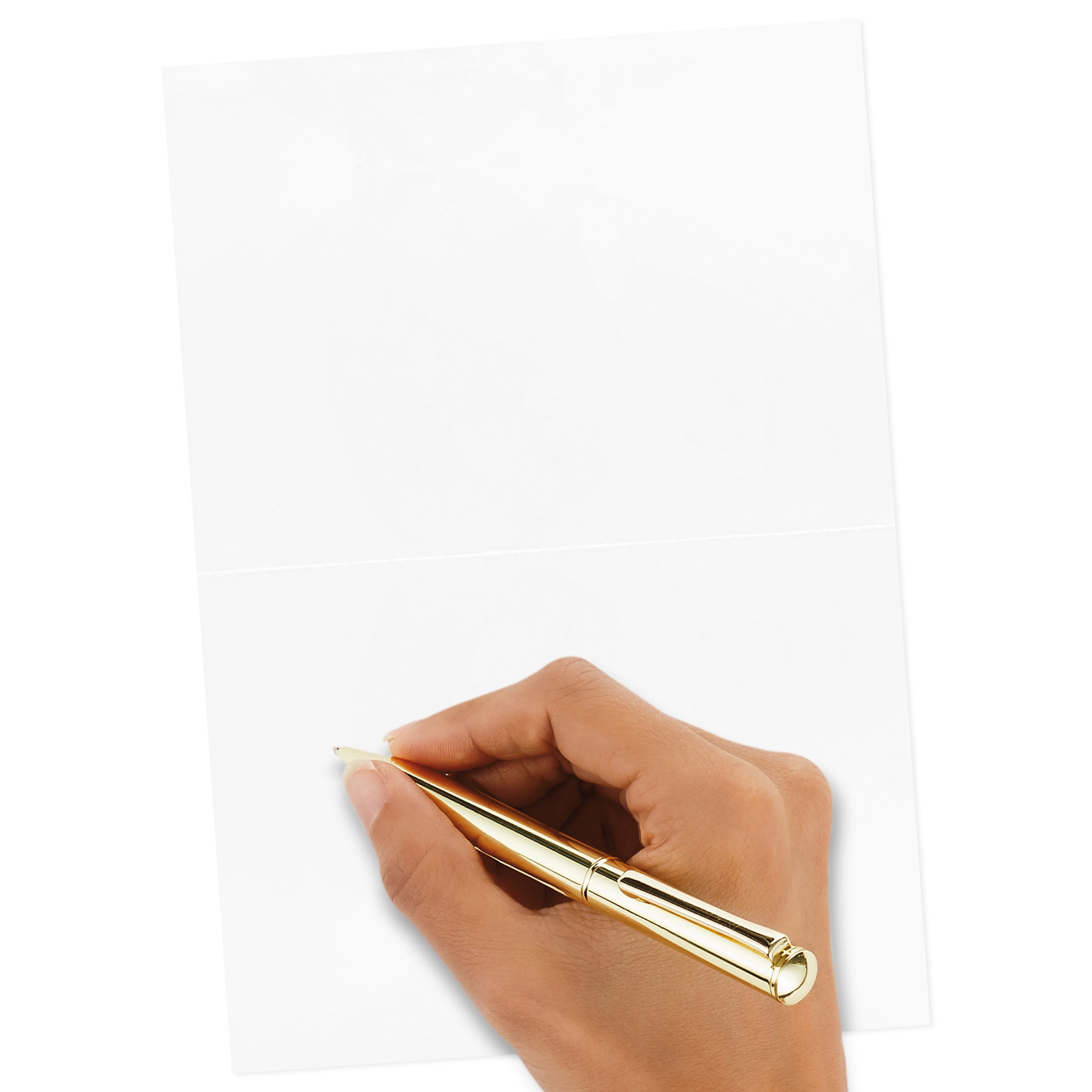 Hallmark Blank Congratulation Note Cards (Black and White Design), 50 Count