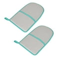thumbnail image 4 of 2x Guantes de planchación de guantes Vaporizador de planchado Guantes de planchado impermeabilizado Manga de plancha de planchado Mittenas protectores gris oscuro, 4 of 8